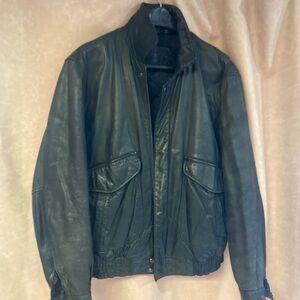 Men’s leather jacket, manufacture hunt club